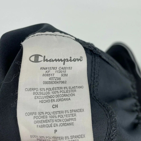 Champion Gear Shorts Men's Sz S Gray Elastic Waist Back Zip Pocket Pull on Relax - Picture 9 of 9